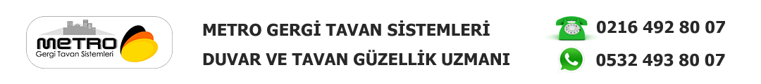 Metro Gergi Tavan Sistemleri Logo